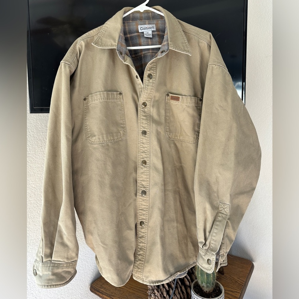 Men’s Carhartt Button Up Jacket